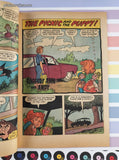 Vintage 1965 Raggedy Ann and Andy #4 Dell Comic, GD - VG w/Bag & Board