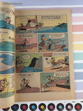Vintage Walt Disney Moby Duck December 1975 #21 Whitman Comic, VG w/Bag & Board