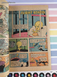 Vintage Tweety and Sylvester December 1975 #52 Whitman Comic, VG w/Bag & Board