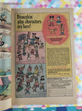 Vintage 1974 Walt Disney's Comics and Stories Whitman Comic, GD w/Bag & Board
