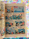 Vintage Walt Disney Uncle Scrooge December 1975 #124 Whitman Comic, GD - VG w/Bag & Board