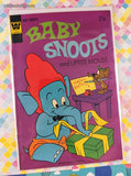Vintage 1974 Baby Snoots and Uptite Mouse #17 Whitman Comic, GD - VG w/Bag & Board