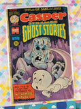 Vintage Casper Strange Ghost Stories October 1971 #1 Harvey Comic, GD w/Bag & Board