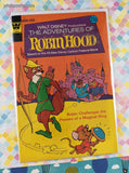 Vintage 1974 Walt Disney The Adventures of Robin Hood #3 Whitman Comic, GD - VG w/Bag & Board