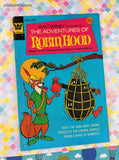 Vintage 1974 Walt Disney The Adventures of Robin Hood #2 Whitman Comic, GD - VG w/Bag & Board