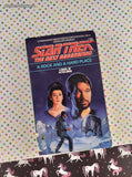 Vintage 1990 Star Trek, TNG: A Rock and a Hard Place #10 Softcover