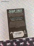 Vintage 2001 1st Printing Star Trek, TNG: Gateways, Doors Into Chaos Softcover