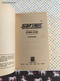 Vintage 1989 Star Trek, TNG: Strike Zone #5 Softcover