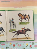 Vintage 1974 Whitman Tell-A-Tale, My Little Book of Horses Miniature Hardcover