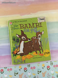 Vintage 1972 Whitman Tell-A-Tale, Walt Disney Bambi Miniature Hardcover