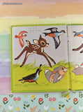 Vintage 1972 Whitman Tell-A-Tale, Walt Disney Bambi Miniature Hardcover