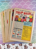 Vintage 1975 The Workbasket Set/7 Issues, No Duplicates Softcover Booklets