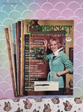 Vintage 1977 The Workbasket Set/9 Issues, No Duplicates Softcover Booklets