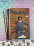 Vintage 1977 The Workbasket Set/9 Issues, No Duplicates Softcover Booklets