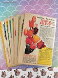 Vintage 1977 The Workbasket Set/9 Issues, No Duplicates Softcover Booklets