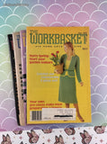 Vintage 1980 The Workbasket Set/5 Issues, No Duplicates Softcover Booklets