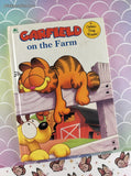 Vintage 1990 1st Golden Printing Garfield on the Farm Illustrated Easy Reader Hardcover