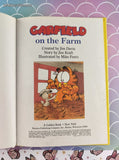 Vintage 1990 1st Golden Printing Garfield on the Farm Illustrated Easy Reader Hardcover
