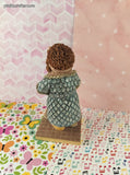 Vintage 1997 Lizzie High Pearl Bowman Ladie and Friends Figurine, Like New