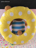 2023 Sanrio Rilakkuma on Yellow Swim Ring Innertube Soft Large Plush NWT