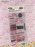 Stickopotamus Phrase Cafe Stickers, "Here's to You", 1 Sheet New & Sealed