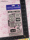 Stickopotamus Stickers, General Captions, 1 Sheet New & Sealed