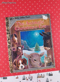 Vintage 1978 Little Golden Book: The Animals' Christmas Eve Hardcover
