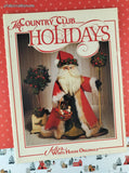 Vintage 1990 The Country Club Holidays Julie's White House Originals Art & Craft Softcover Booklet, Like New