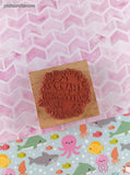 Vintage 1999 PSX Happy Millennium! F-2740 Wooden Block/Rubber Stamp, CLEAN