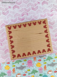 Vintage All Night Media Walt Disney Mickey Mouse Border Wooden Block/Rubber Stamp, CLEAN