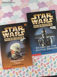 Vintage 1990's Star Wars Missions Scholastic Softcover Set #2 - #10, Most 1st Printings