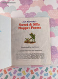 Vintage 1992 First Little Golden Book Jack Prelutsky's Sweet & Silly Muppet Poems Miniature Hardcover