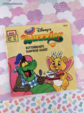 Vintage 1985 Walt Disney's Wuzzles: Butterbear's Surprise Guest Softcover *Book Only*