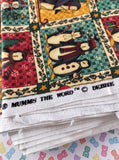 Mumms the Word Debbie Mumm for SSI Christmas Winter Penguin Festive Fabric Remnant, 4 yd x 44" W, CLEAN