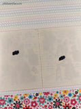 Vintage Get Well Soon! Suzy's Zoo Various Characters #9736 Partial Sticker Sheets Set/2