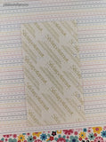 Vintage Stickopotamus SHINY Rainbow Hearts Partial Sticker Sheet