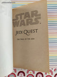 Vintage 2000's Star Wars Jedi Quest: The Trail of the Jedi Scholastic Softcover