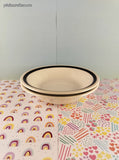 Vintage MCM Royal China by Jeannette "Frolic" Brown Orange Autumn Soup/Cereal Bowls Set/2, 6.75"