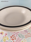 Vintage MCM Royal China by Jeannette "Frolic" Brown Orange Autumn Soup/Cereal Bowls Set/2, 6.75"