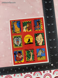 Vintage Walt Disney's The Lion King Full Sticker Sheet, Unused