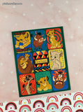 Vintage Walt Disney's The Lion King Full Sticker Sheet, Unused