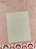 Vintage 1990's Hallmark Peanuts Snoopy Valentine's Day Hearts Full Sticker Sheet, Clean & Unused