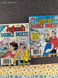 Vintage Archie Comics Jughead's Double Digest Softcovers Set/9 #48 - #56
