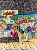 Vintage Archie Comics Jughead's Double Digest Softcovers Set/9 #48 - #56
