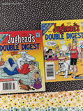 Vintage Archie Comics Jughead's Double Digest Softcovers Set/6 #58 - #63