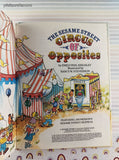 Vintage 1981 Sesasme Street Book Club Circus of Opposites Hardcover