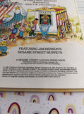 Vintage 1981 Sesasme Street Book Club Circus of Opposites Hardcover