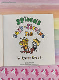 Vintage 1990 1st Printing Spider's Baby-Sitting Job Scholastic Softcover