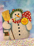 Vintage 1965 The Snowman Book Golden Shape Softcover