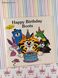 Vintage 1996 Lift-a-Flap Happy Birthday Boots Softcover